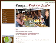 Tablet Screenshot of patissiers.nl
